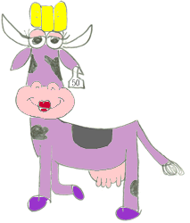 Katie Ann's Cow - Copyright 2004